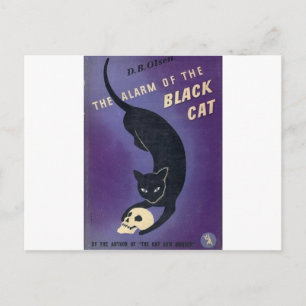 Carte Postale L'alarme du chat