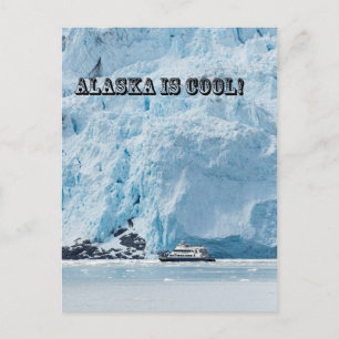 Carte Postale L'Alaska est cool !