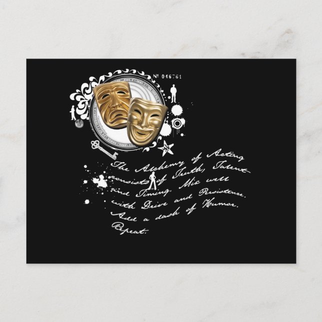 Carte Postale L'alchimie de l'action (Devant)