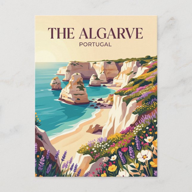Carte Postale L'Algarve Portugal (Devant)