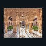 Carte Postale L'Alhambra à Grenade<br><div class="desc">Palais de l'Alhambra à Grenade,  Espagne</div>