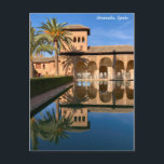 Carte Postale L'Alhambra, Grenade Espagne<br><div class="desc">La belle Torre de las Damas située dans l'Alhambra à Grenade Espagne</div>