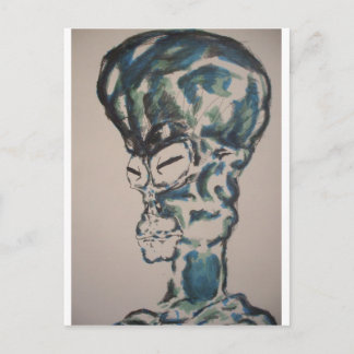 Carte Postale L'alien je suis