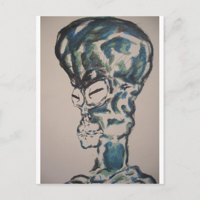 Carte Postale L'alien je suis (Devant)