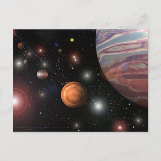Carte Postale l'alignement (Devant)