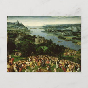 Carte Postale L'alimentation des cinq mille