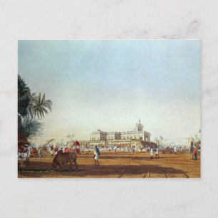 Carte Postale Lall Bazaar et la chapelle portugaise