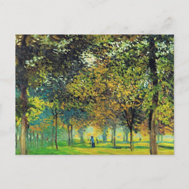 Carte Postale L'Allée du Champ de Foire (Devant)