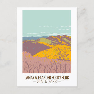 Carte Postale Lamar Alexander Rocky Fork State Park Tennessee