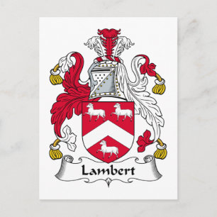 Carte Postale Lambert Family Crest