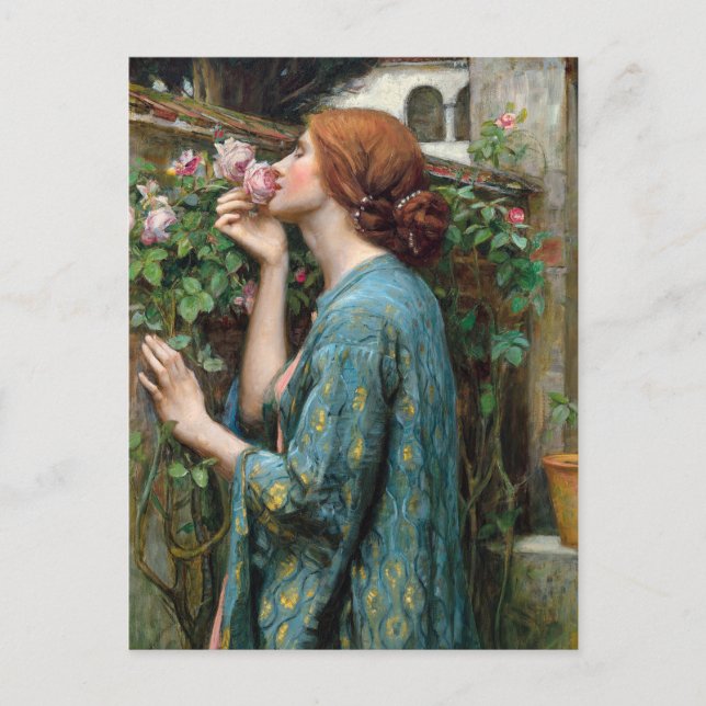 Carte Postale L'âme du Rose | John William Waterhouse (Devant)