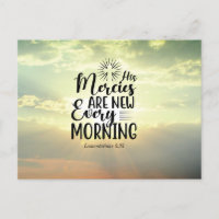 Lamentations 3:23 His Mercies New Every Morning