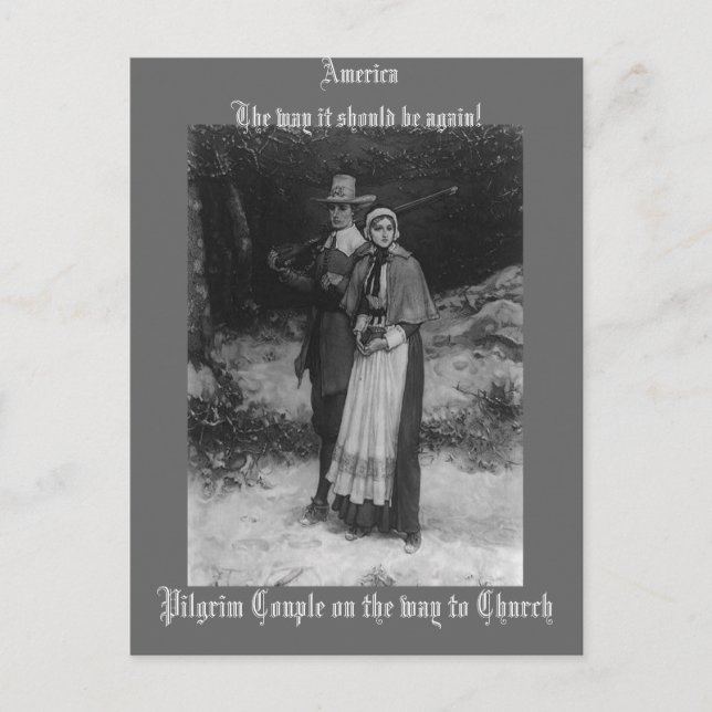 Carte Postale L'Amérique comme elle devrait être à nouveau ! (Devant)