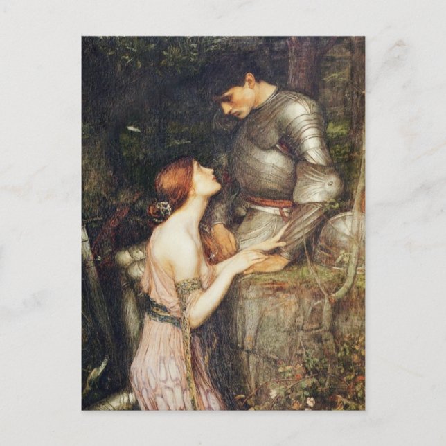 Carte Postale Lamia à genoux (Devant)