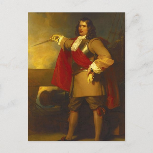 Carte Postale L'amiral Robert Blake (Devant)