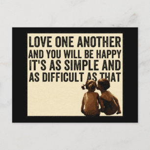 Carte Postale L'amour