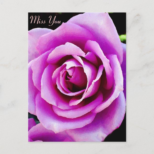 Carte Postale L'amour au coeur_ (Devant)