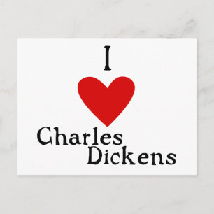 Carte Postale L'amour de Charles Dickens