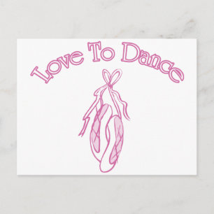 Carte Postale L'amour de la danse