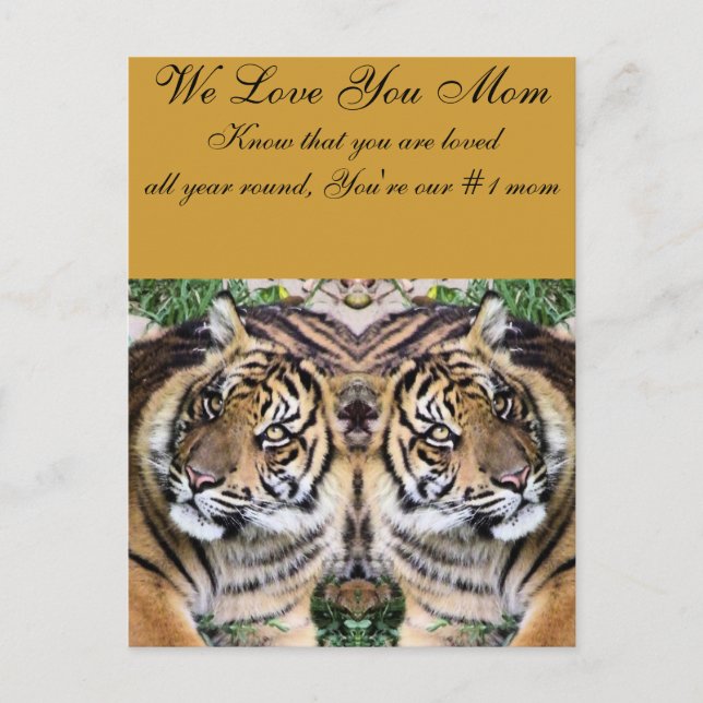 Carte Postale L'amour de la mère_ (Devant)