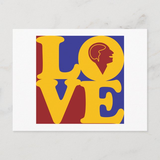 Carte Postale L'amour de la psychiatrie (Devant)