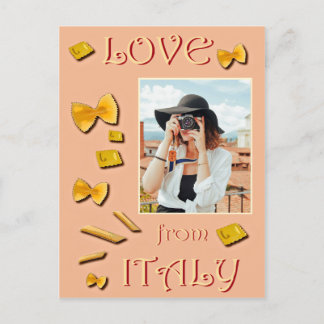 Carte Postale L'amour de l'Italie