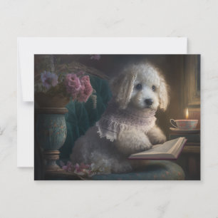 Carte Postale L'amour des chiots