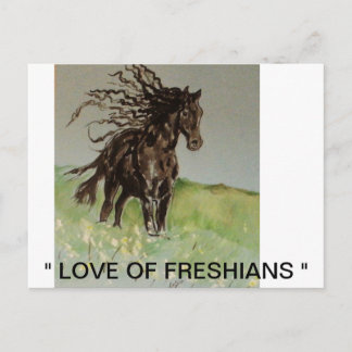 CARTE POSTALE L'AMOUR DES FRESHIANS
