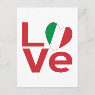 Carte Postale L'amour en Italie