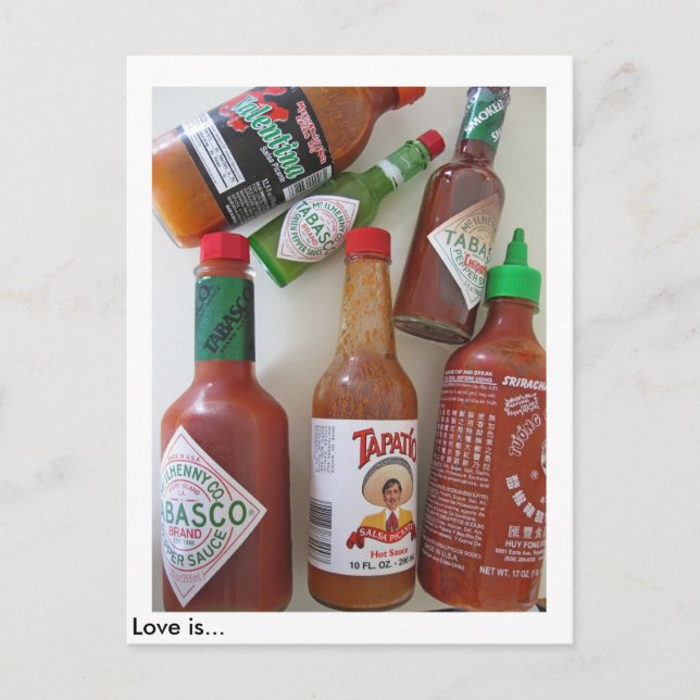 Carte Postale L'amour est… (Devant)