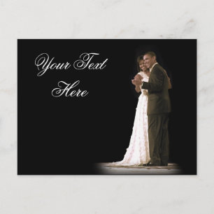 Carte Postale L'amour est dans l'air, Le premier couple dansant