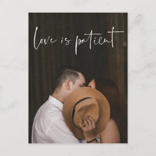 Carte Postale L'amour est le Mariage patient repoussé Changer de