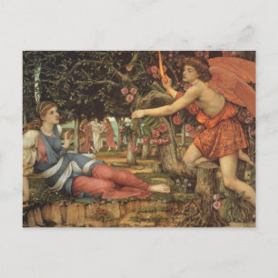 Carte Postale L'Amour et le Maiden par John Stanhope