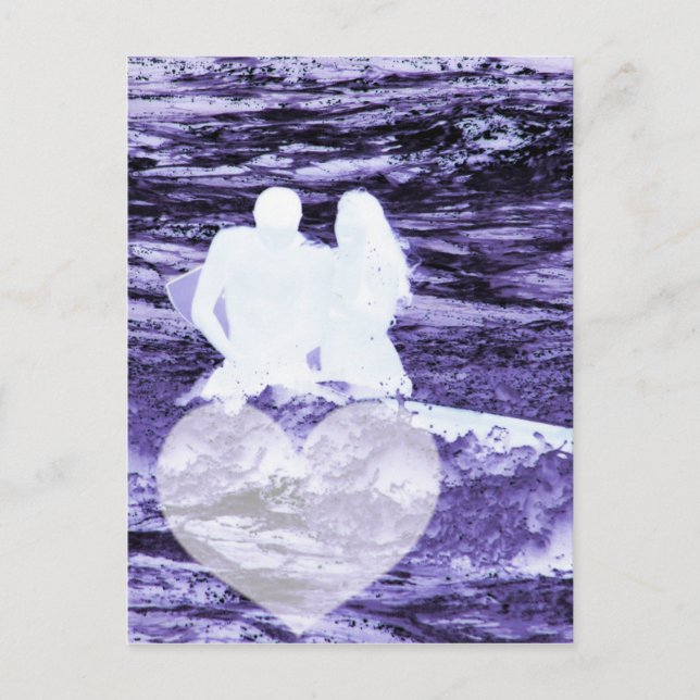 Carte Postale L'amour, pour toujours l'amour_ (Devant)