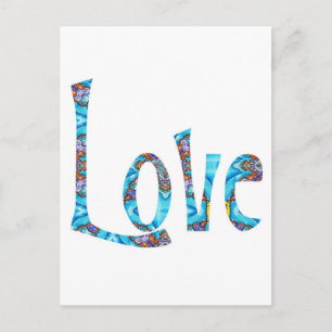 Carte Postale L'Amour Whimsical I