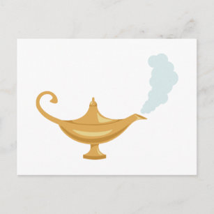 Carte Postale Lampe d'Aladdin