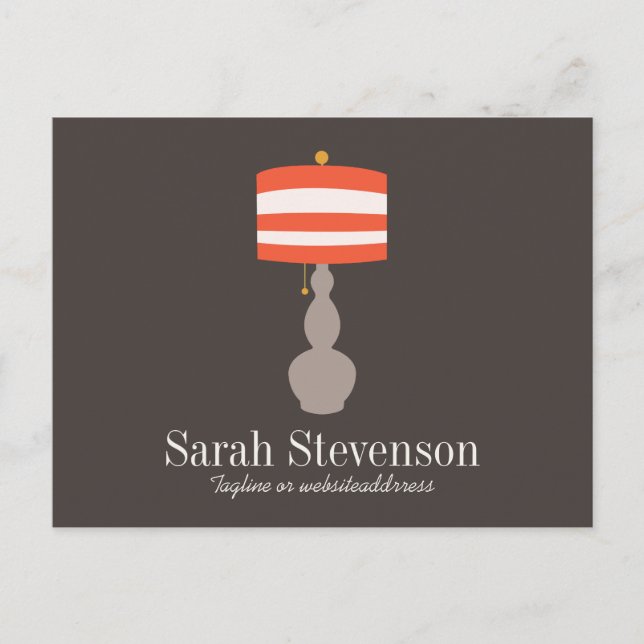 Carte postale Lampe de table (Devant)