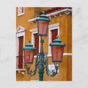 Carte Postale lampe de ventilation-poste
