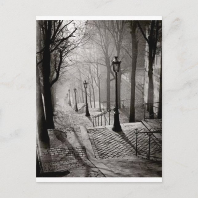 Carte Postale Lampes noires (Devant)