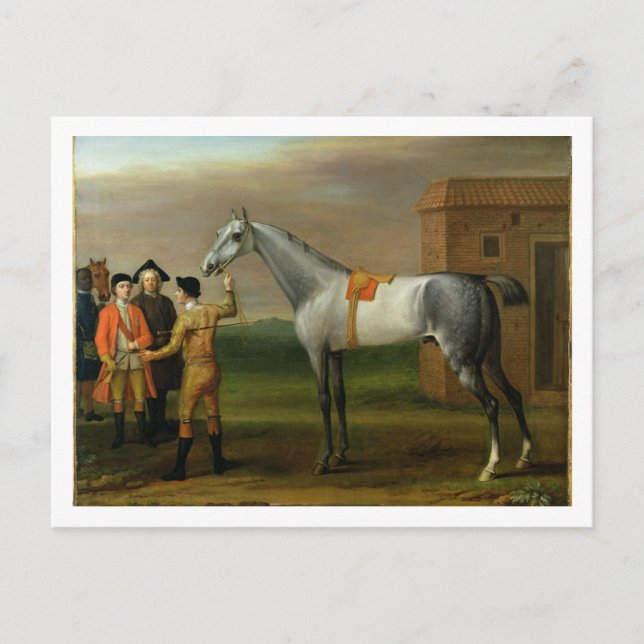 Carte Postale Lamprey, avec son propriétaire, sir William Morgan (Devant)