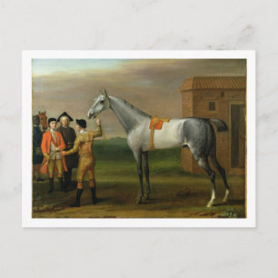 Carte Postale Lamprey, avec son propriétaire, sir William Morgan