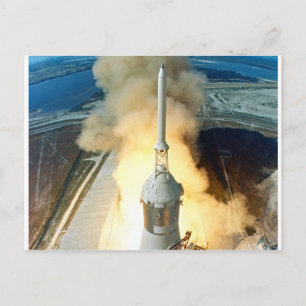 Carte Postale Lancement d'Apollo 11