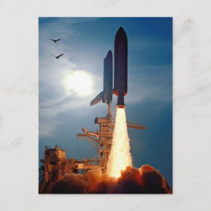 Carte Postale Lancement de la navette spatiale Discovery de la N