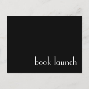 Carte postale Lancement du livre