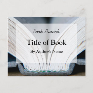 Carte postale Lancement du livre