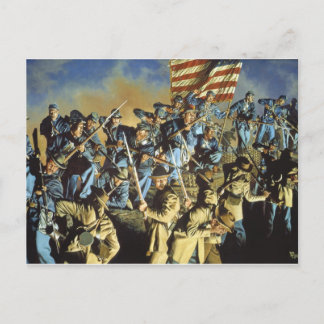 Carte Postale L'ancien drapeau n'a jamais touché le sol