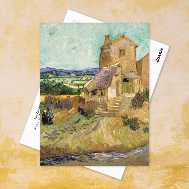 Carte Postale L'ancien moulin Vincent van Gogh (Créateur téléchargé)