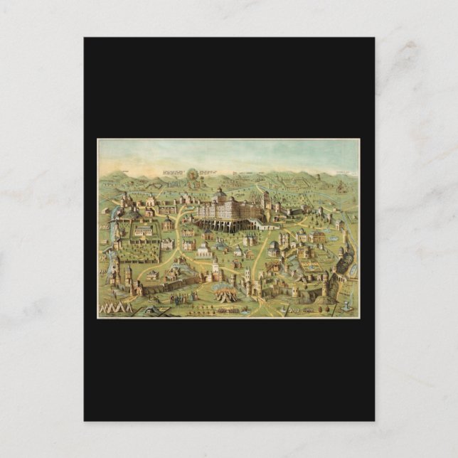 Carte Postale L'ancienne ville de Jérusalem (Devant)