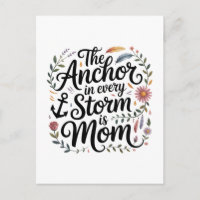 L'ancre dans chaque tempête est maman