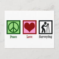 Land Surveyor Peace Love Surveying Company